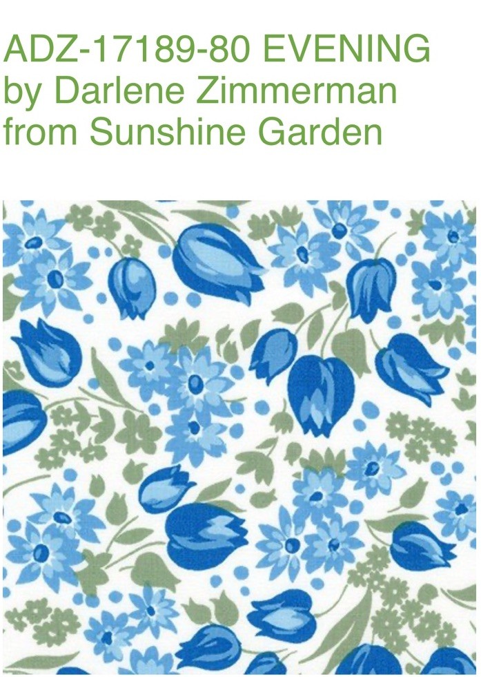 Sunshine Garden 1/2 Yd By Darlene Zimmerman ADZ-17189-80 For Robert Kaufman Cott