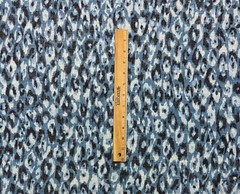 P KAUFMANN KATO PERSIAN BLUE ANIMAL SKIN PRINT MULTIUSE FABRIC BY YARD 54″W