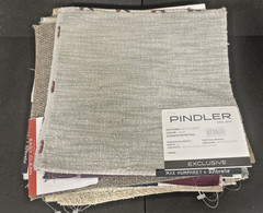 Fabric Samples Square Piece Pindler Lot of 70 PC Multi Color Design