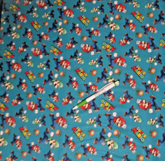 MARIO BROTHERS – LUIGI – PRINT FABRIC – BY THE YARD