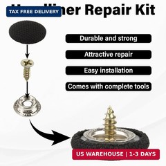50 Set Car Roof Headliner Repair Kit, Car Ceiling Fabric Repair Kit, 202 Pcs Aut