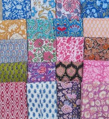 100 Mix Charm Pack Cotton Squares Patchwork Quilting Fabric Bundle Scraps Bundle