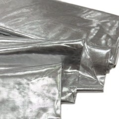 Metallic Tissue Lamé Fabric by Yard – 60″ Wide Shiny Material for Décor
