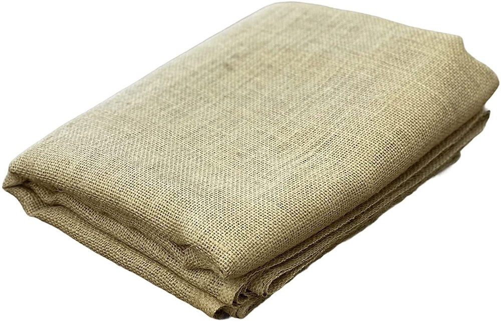 AK TRADING CO. 40″ Wide x 10 Yards (30 Feet) – Multipurpose Natural Burlap Fa…