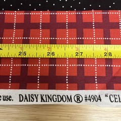 Daisy Kingdom Celebrate Your Socks Off Double Border Cotton by the 39″ L x 60″ W