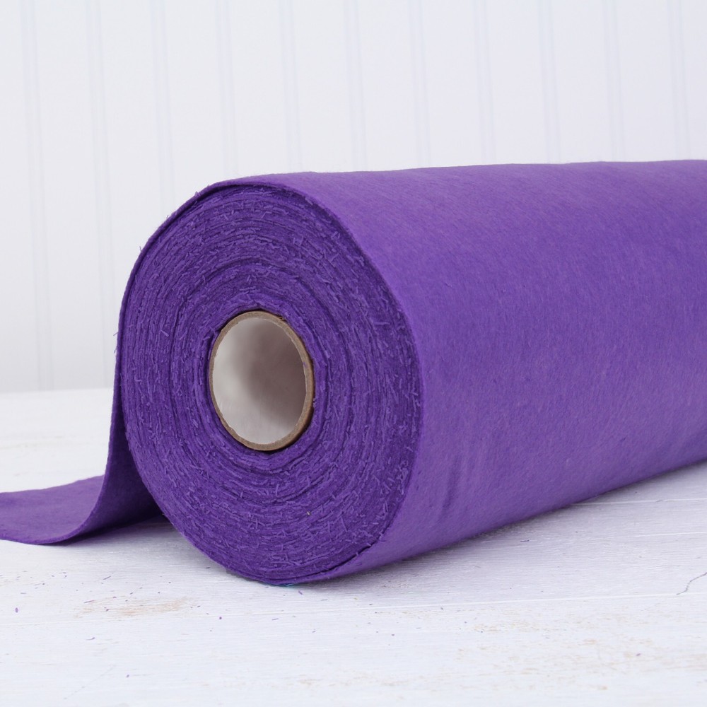Premium Felt Roll – By The Yard – 36″ Wide – Purple – Soft Wool-Like 1.2mm