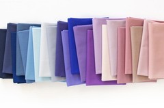 Pure Solids Fat Quarter Bundle in Crystallizing by Art Gallery