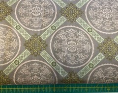 ART GALLERY FABRICS-DASHING ROSES #DR402 – DUSTY MEDALLIONS– BY THE YARD