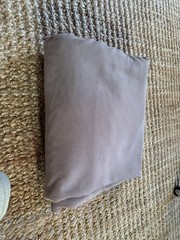 Taupe Velvet Drapery Upholstery 20 oz Fabric 3 Yards 54” Wide Polyester