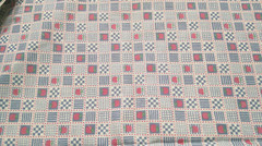 Fabric Fabric Tradition NEW Watermelon Pink Apples Blocks Stripe Sqs $7.50/lot