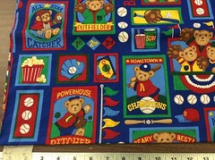 ALL STAR TEDDIES COTTON BY VIP—BY THE YARD