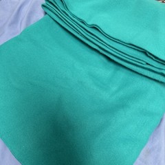 Turquoise solid cuddle soft Material 60 Inches Wide 3 1/3 Yards