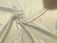 Awesome PALE SILVER GRAY High Sheen Light Weight CHARMEUSE SATIN Fabric