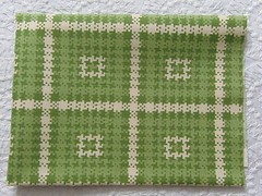 RARE & OOP Urban Chiks 1974 GRASS GREEN NOMAD PLAID *2008 & BRAND NEW*