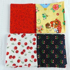 Mary Engelbreit Quilting Fabric Lot, Cotton Vintage 8.5 Yards 20 Pieces 2.13 lbs