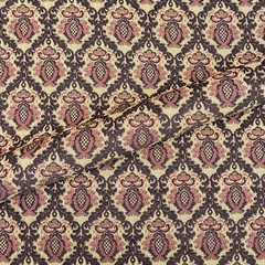Burgundy French Royal Trellis Upholstery Fabric 54″