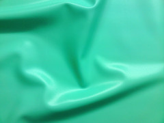 Latex Rubber 0.33mm Thick, 92cm Wide, Jade. Slight Seconds