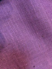 DARK PURPLE LINEN OR LINEN-BLEND FABRIC 2 YARDS SUMMER