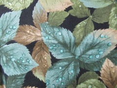 RJR Fabrics “FALL FOLIAGE” GREEN MULTI Floral Quilt COTTON FABRIC SZ32″X44″
