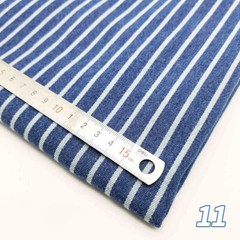 50*150cm Cotton Denim Fabric Retro DIY Sewing Skirts Coats Pants Textile Blue