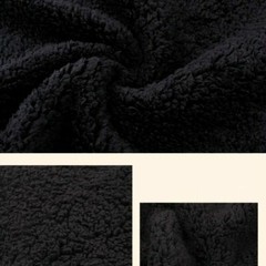 Faux Sherpa Fleece Fabric Thick Warmer Blanket Coat Jacket Lining Material Pink