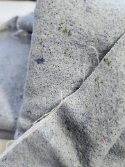 Y2k Fabric Traditions Blue Cotton Flannel Sewing Fabric 2pc 43″w X 2.3yd & 39×21