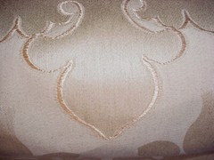13Y Threads ED85090 Chic Gold Brass Gold Damask Drapery Upholstery Fabric