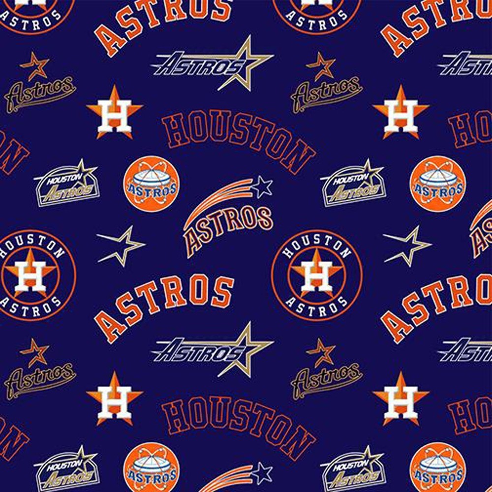 Houston Astros Logos-Through The Years-Fabric Traditions-BTY