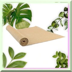 Natural Jute Burlap Fabric Roll 24×10 yards