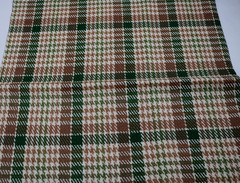 Brunschwig & Fils 24″x25″ Fabric Remnant “Kingston Plaid” Color: Forest Bark
