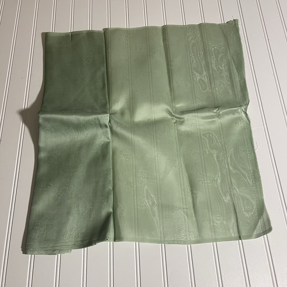 SILK Light Green, FABRIC 6 Yards x 22 Inches Wide or 216 Inches x 22 Wide