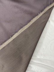 PERENNIALS Plushy Lavender Velvet Upholstery Fabric 9Y 54” MSRP $900