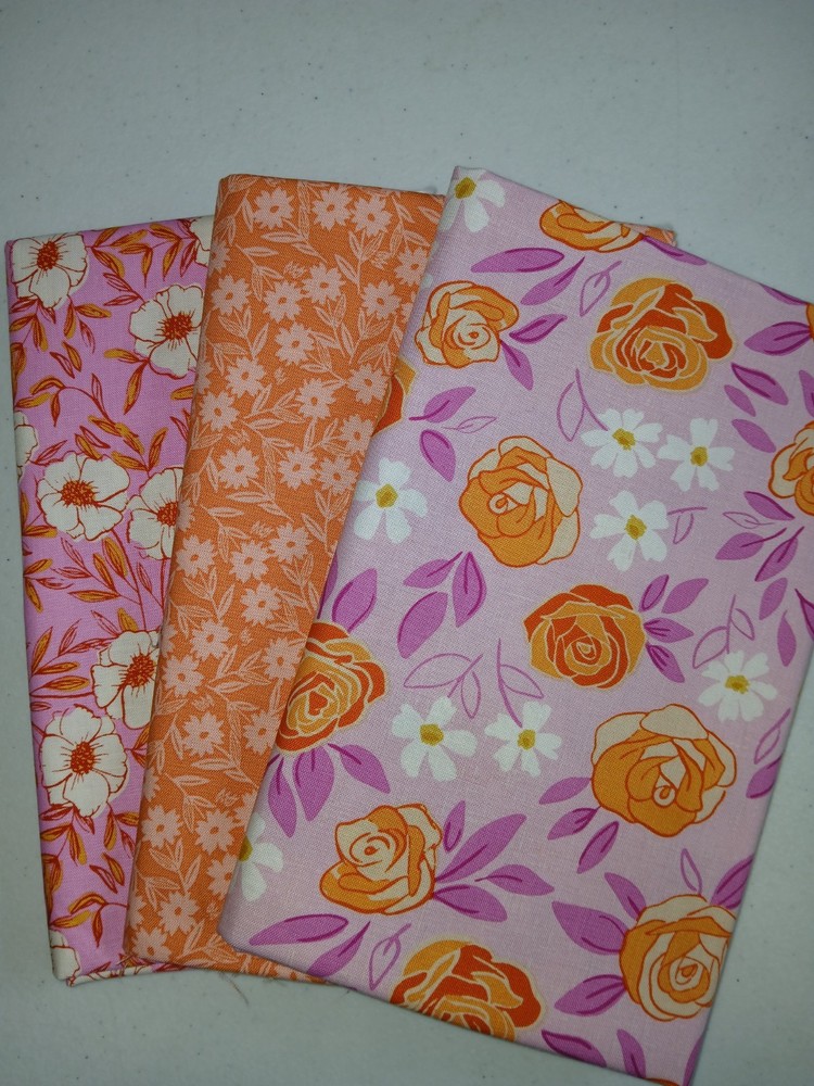 Lot of 3 yards Focus Light Dark for Fabric Cafe patterns FREE SHIP, cotton