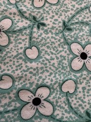 Henry Glass Posies 1930s Reproduction Floral Fabric 100% Cotton 1 Yard