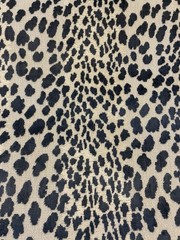Swavelle Mill Creek Seeing Spots Blue Gray Velvet Upholstery Fabric 3.5 Yards