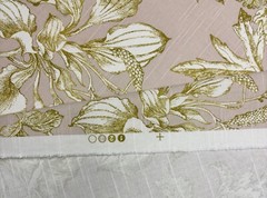 BALLARD DESIGNS ELOISE PINK TRADITIONAL FLORAL COTTON FABRIC BY THE YARD 54″W