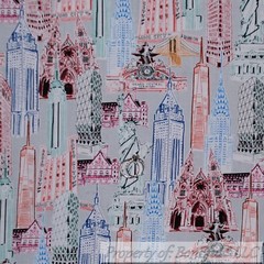 BonEful FABRIC FQ Cotton Quilt White Black B&W Pink Lady Girl Block VTG Fashion
