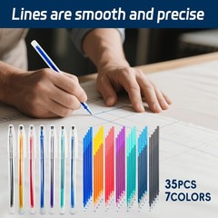 1 Count (Pack of 42), Blue, Red, Black, Orange, Purple, Dark blue, Green