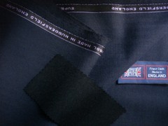 45% WOOL & 55% POLYESTER SUITING/JACKETING FABRIC MADE IN ENGLAND = 3.4 m.