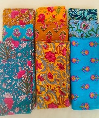 100 Mix Charm Pack Cotton Squares Patchwork Bundle Scraps Lot