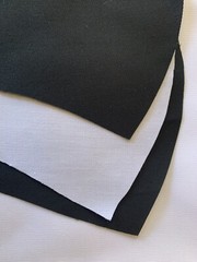 Face Mask triple Layer Handmade Washable Cloth Blue Bandana