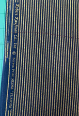 Navy with metallic gold stripe from Kaufman’s “Fusion” line 100% cotton
