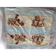 Daisy Kingdom 2058 Once Upon a Time! Crib Border Bear Giraffe Rabbit – 1 Panel