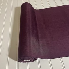 SILK Purple Redish FABRIC 10 Yards x 14.5 Inches Wide or 360 Inches x 14.5 Wide