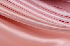 Peach Satin Charmeuse Fabric by the Yard, Silky Charmeuse for Bridal Fashion