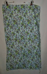 Vintage Flour Feed Sack Material Multicolor Floral Design Still Sewn