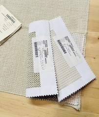 Ralph Lauren Bertrand Husk Fabric Remnant 25×25” LCF64945F Workroom Basics