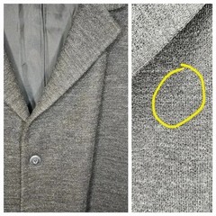 Scraps 100% Pure Men’s Wool Charcoal 3-Button Sport Coat Overcoat Blazer 46R