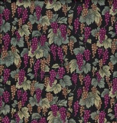 BUY THE YARD – 100% Cotton Grape Clusters