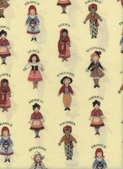 BTFQ Aunt Grace Friends Around The World Girls 2005 Judie Rothermel Marcus OOP
